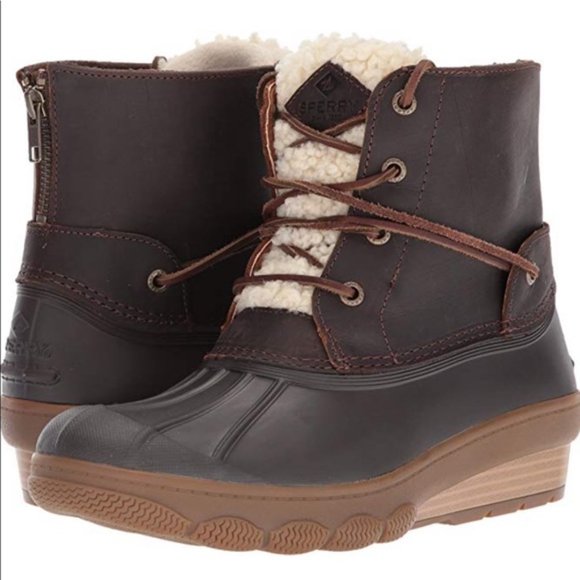 Sperry | Shoes | Sperry Saltwater Sherpa Duck Boots | Poshmark
